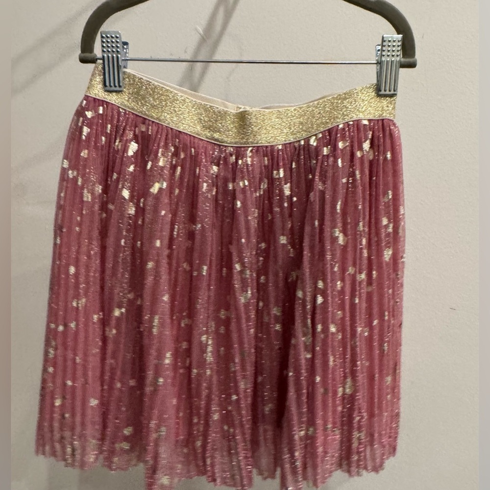 J Crew Crewcuts Girls Tulle Pleated Skirt. Size 10 (girls). NWT